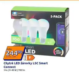 Action Chytré LED žárovky LSC Smart Connect nabídka