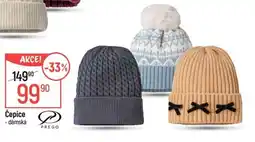 Globus Prego čepice - dámská nabídka