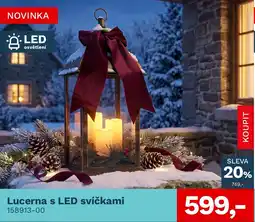 Asko Lucerna s LED svíčkami nabídka
