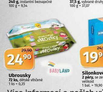 Coop Ubrousky nabídka