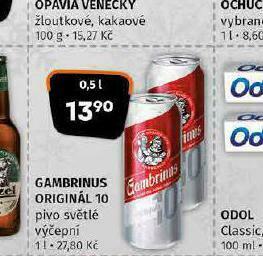 Coop Pivo gambrinus originál nabídka