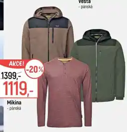 Globus Vesta pánská nabídka
