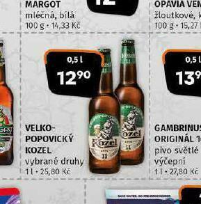 Coop Pivo velkopopovický kozel 11 nabídka