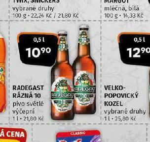 Coop Pivo radegast rázná 10 nabídka