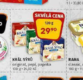 Coop Král sýrů nabídka