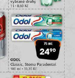 Coop Odol zubní pasta nabídka