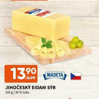 Terno Jihočeský eidam sýr nabídka