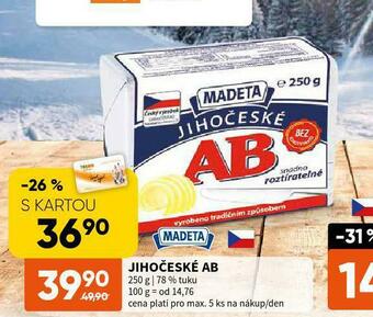 Terno Jihočeské ab nabídka