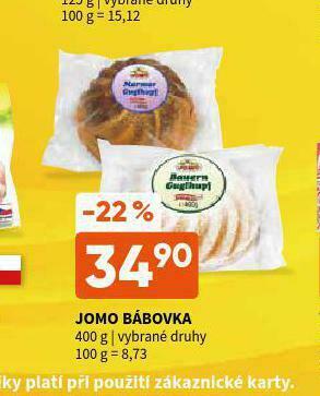 Terno Jomo bábovka nabídka