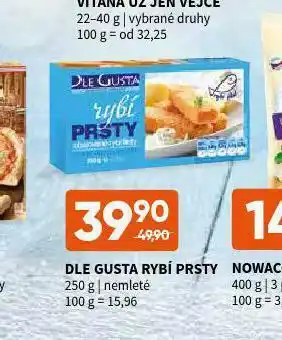 Terno Dle gusta rybí prsty nabídka