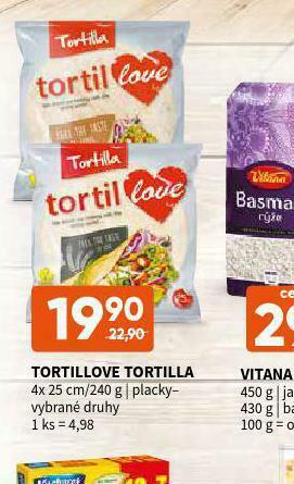 Terno Tortillové tortilla nabídka