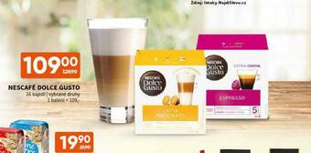 Terno Nescafé dolce gusto kapsle nabídka