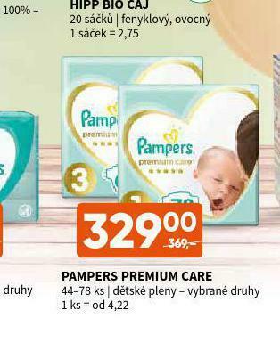 Terno Pampers dětské plenky nabídka
