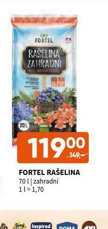 Terno Fortel rašelina zahradní nabídka