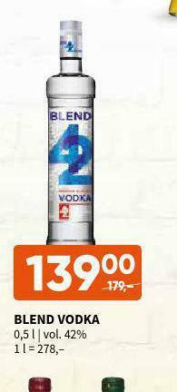 Terno Blend vodka nabídka