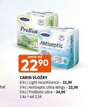 Terno Carin vložky nabídka