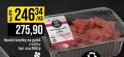 Jip Hovězí kostky na guláš z kližky bal. cca nabídka