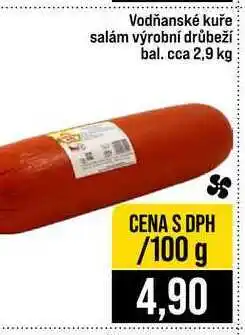 Jip Vodňanské kuře salám výrobní drůbeží bal. cca 2,9 kg 100g nabídka