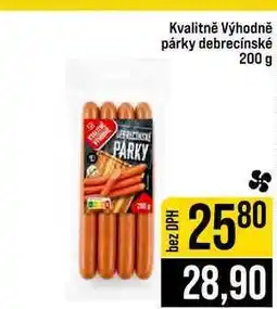 Jip Kvalitně Výhodně párky debrecínské nabídka