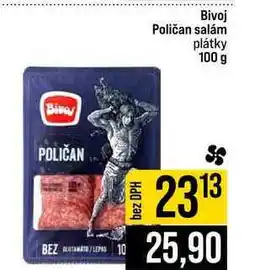 Jip Bivoj Poličan salám plátky nabídka