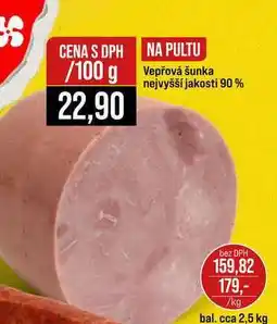Jip Vepřová šunka nejvyšší jakosti 90% nabídka