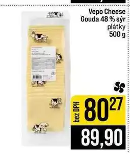 Jip Vepo Cheese Gouda 48 % sýr plátky nabídka