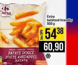 Jip Extra batátové hranolky nabídka