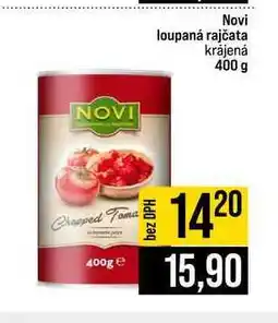 Jip Novi loupaná rajčata krájená nabídka