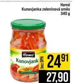 Jip Hamé Kunovjanka zeleninová směs nabídka