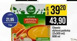 Jip Classic dýňová polévka (2x300 ml) 600 ml nabídka
