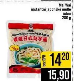 Jip Mai Wai instantní japonské nudle udon nabídka