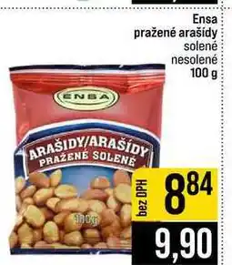 Jip Ensa pražené arašídy solené nesolené nabídka