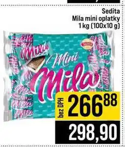 Jip Sedita Mila mini oplatky 1 kg (100x10 g) nabídka