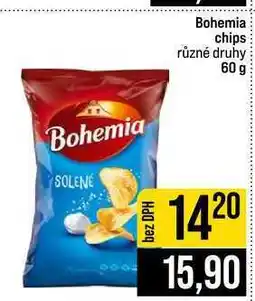 Jip Bohemia chips různé druhy nabídka