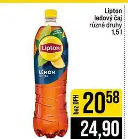 Jip Lipton ledový čaj různé druhy nabídka