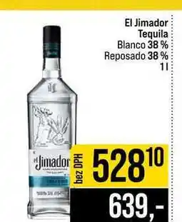 Jip El Jimador Tequila Blanco 38% Reposado 38% nabídka
