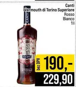 Jip Canti Vermouth di Torino Superiore Rosso Bianco nabídka