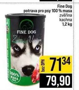 Jip Fine Dog potrava pro psy 100% masa zvěřina kachna Venison nabídka