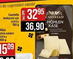 Jip Castello Jeskynní sýr plátky nabídka