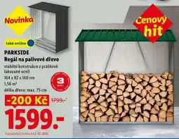 Lidl PARKSIDE Regál na palivové dřevo nabídka