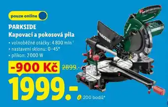 Lidl Parkside Kapovací a pokosová pila nabídka