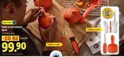 Lidl Sada na vyřezávání dýně nabídka