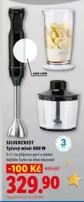 Silvercrest Tyčový mixér 600 W
