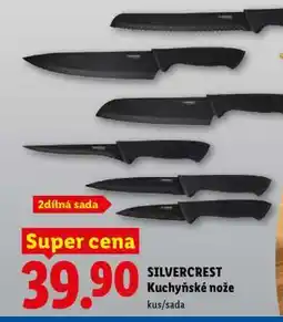 Lidl Silvercrest Kuchyňské nože nabídka
