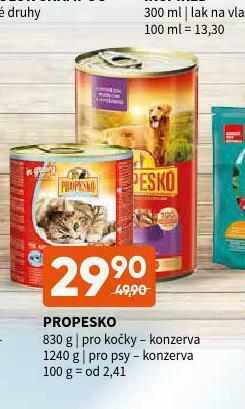 Terno Propesko konzerva pro kočky nabídka
