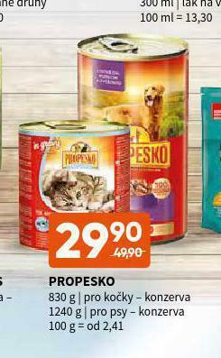 Terno Propesko konzerva pro psy nabídka