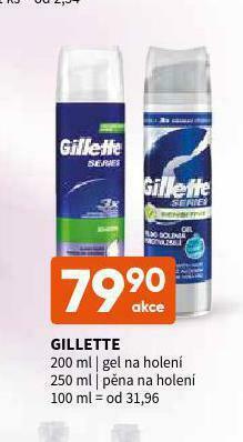 Gillette gel na holení