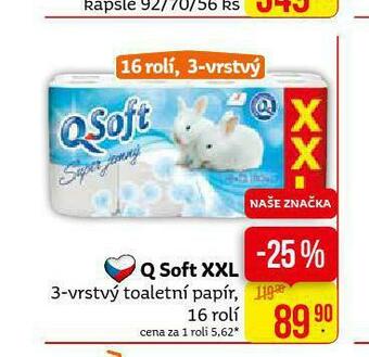 Teta Q soft xxl toaletní papír nabídka