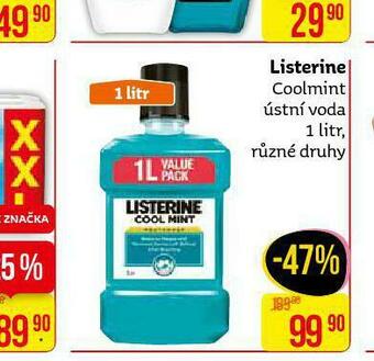 Teta Listerine ústní voda nabídka