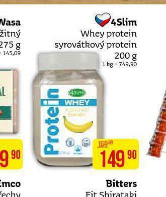Teta 4slim whey protein syrovátkový protein nabídka